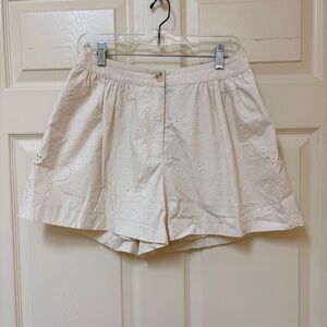 Wishlist Apparel Cream Eyelet Women's shorts M